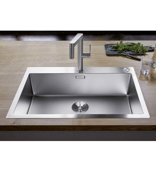 Blanco铂浪高CLARON 700-IF/A Durinox （带台控）不锈钢手工水槽
